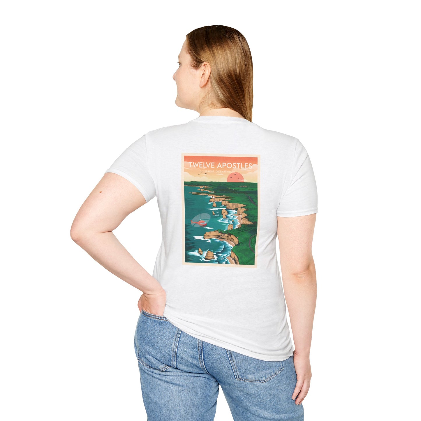 12 Apostles & Great Ocean Road Vintage T-Shirt