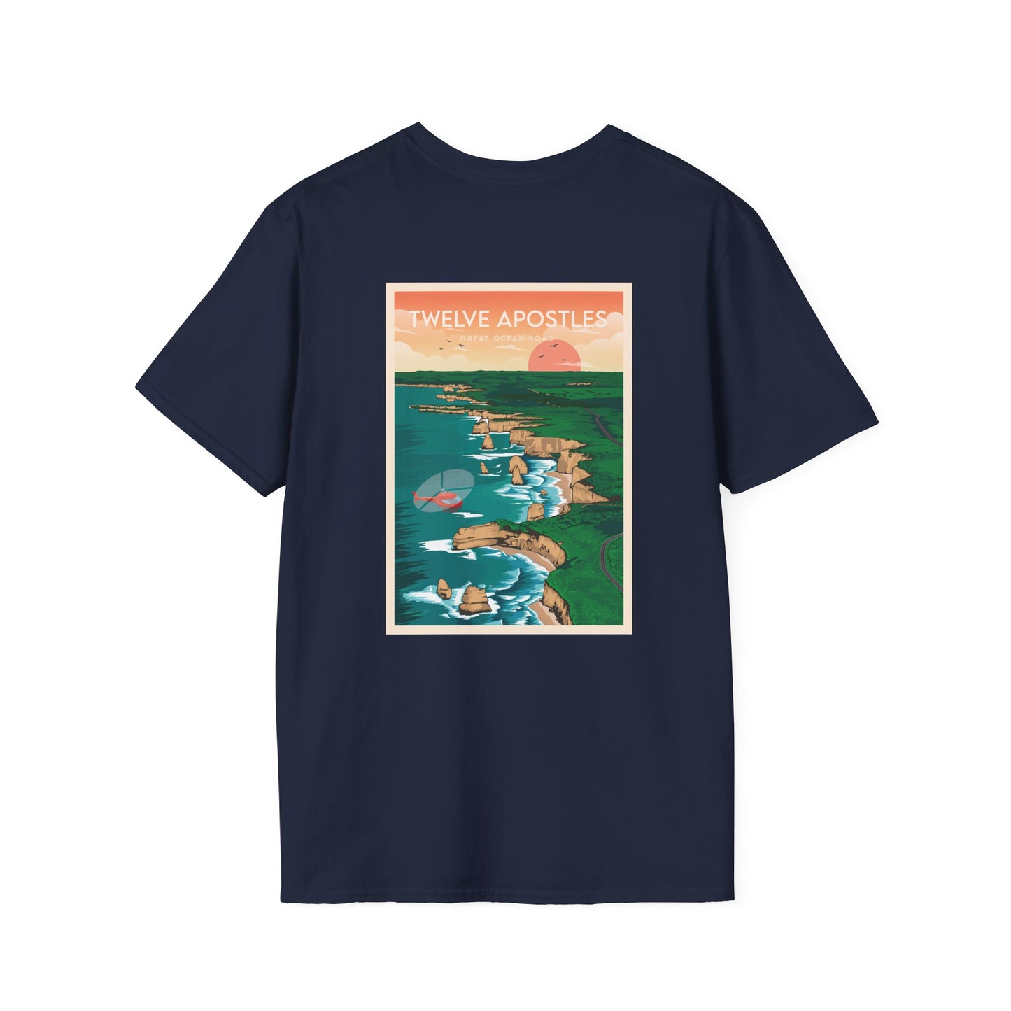 12 Apostles & Great Ocean Road Vintage T-Shirt