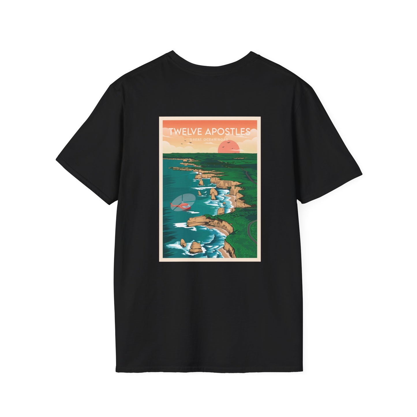 12 Apostles & Great Ocean Road Vintage T-Shirt