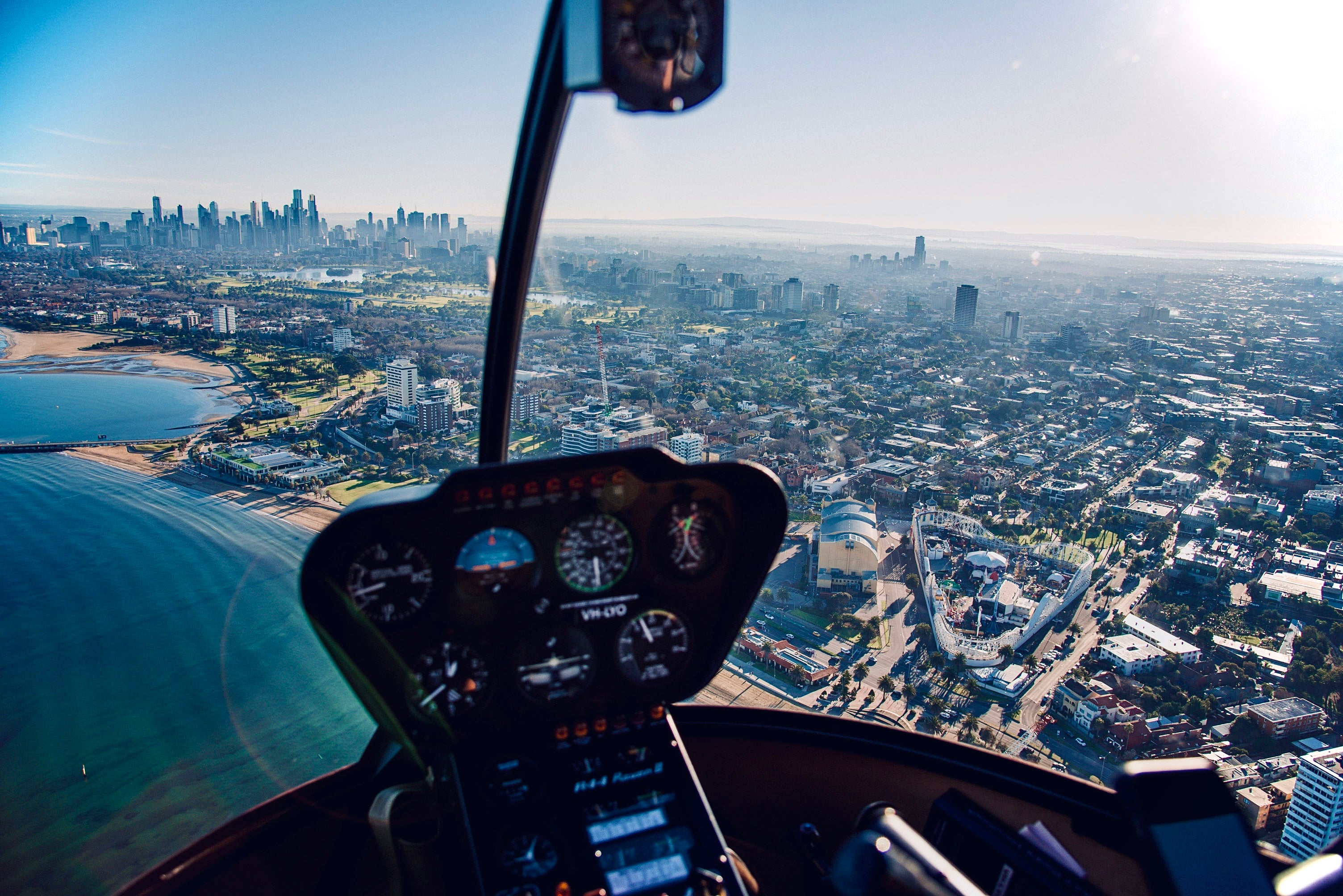Melbourne City Scenic Helicopter Flight with Rotor One