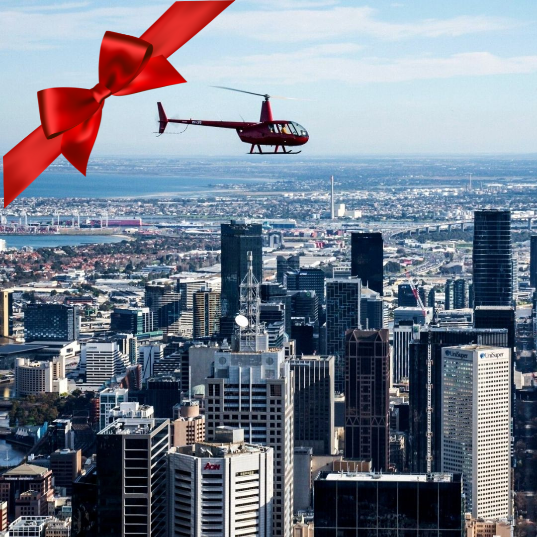 Melbourne City Scenic Helicopter Ride for 2 People