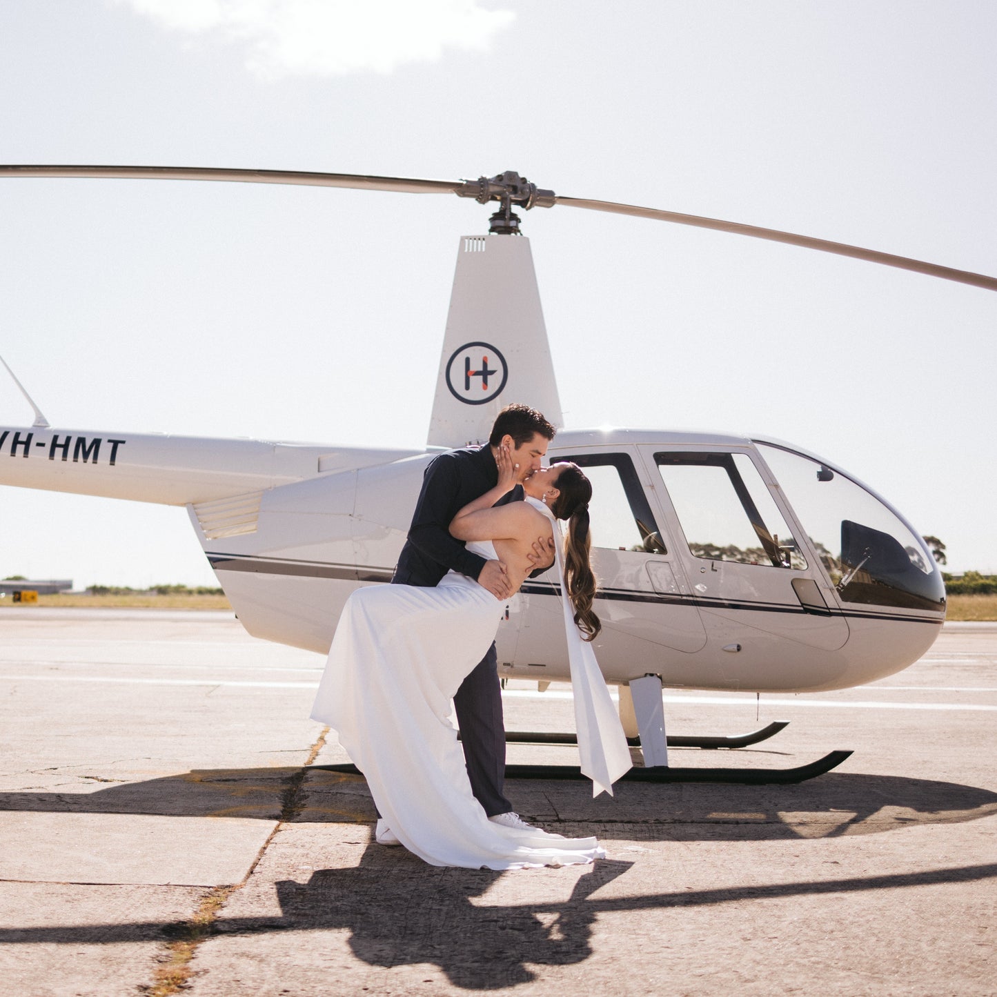 Surprise Proposal Flight over Sydney