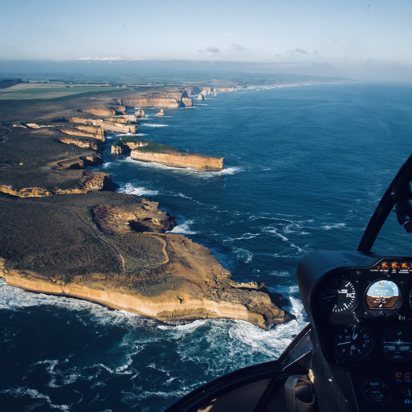 Melbourne to Twelve Apostles by Helicopter Ride