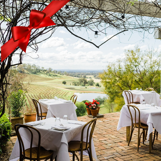 Gift Voucher - Bistro Molines in Hunter Valley by Helicopter