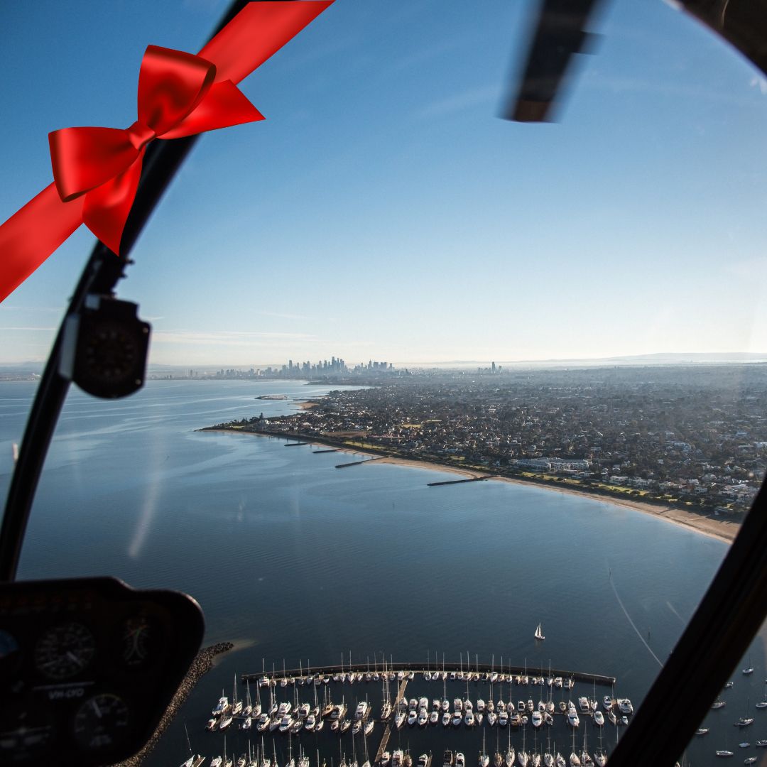 Gift Voucher - Mornington Peninsula & Port Phillip Bay Coastal Helicopter Ride