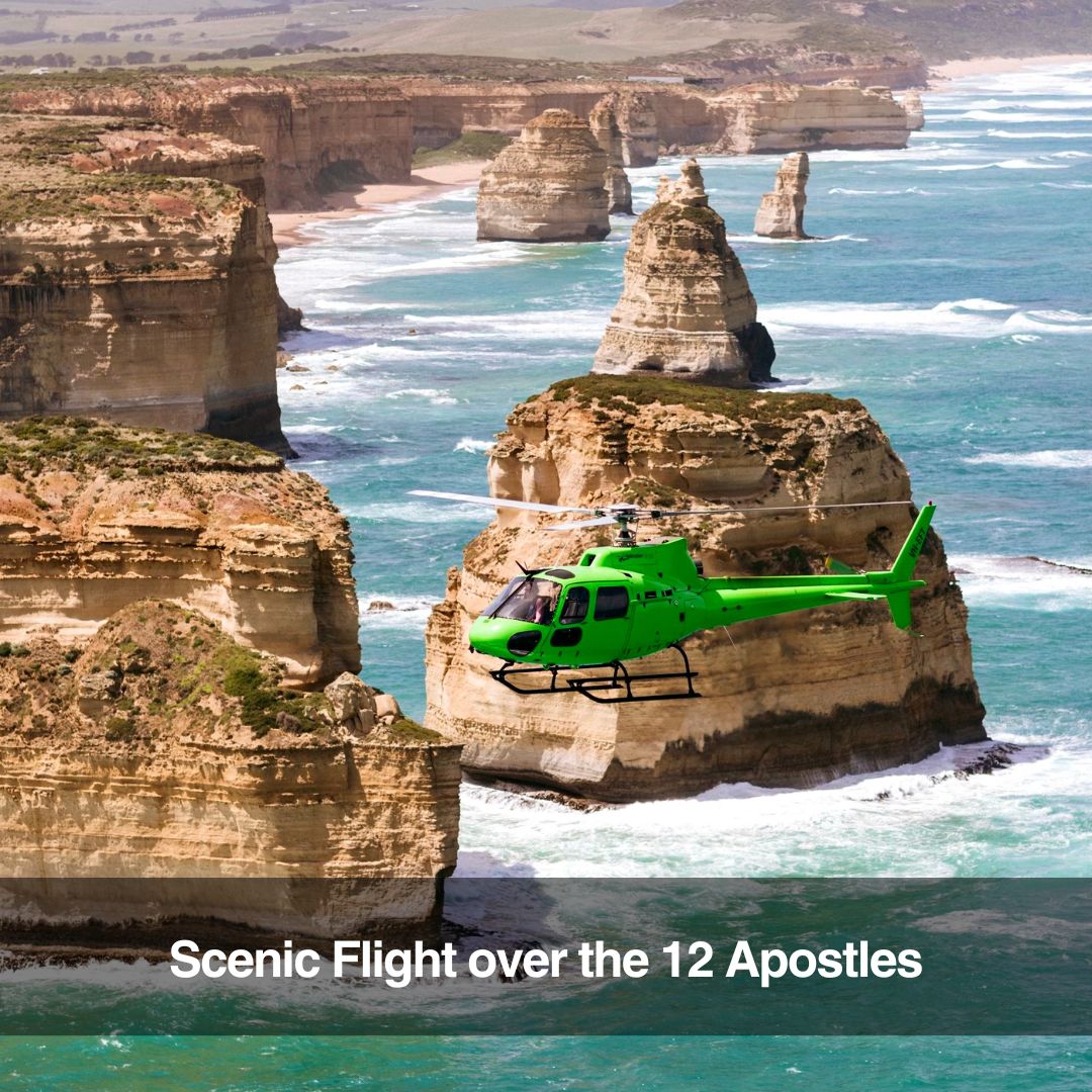 Melbourne to 12 Apostles Helicopter Ride