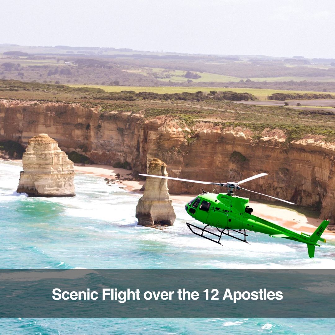 Melbourne to 12 Apostles helicopter