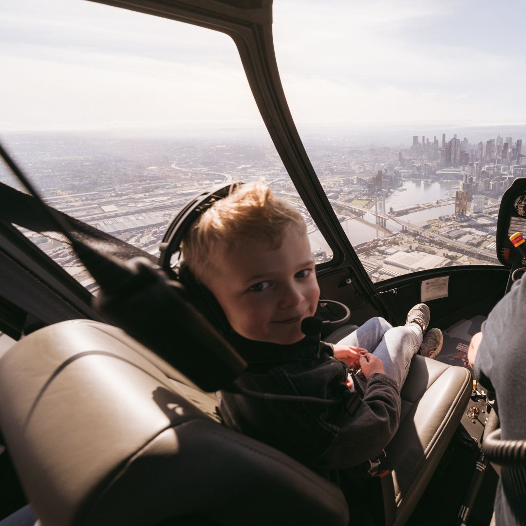 Kids Co-Pilot Helicopter Experience