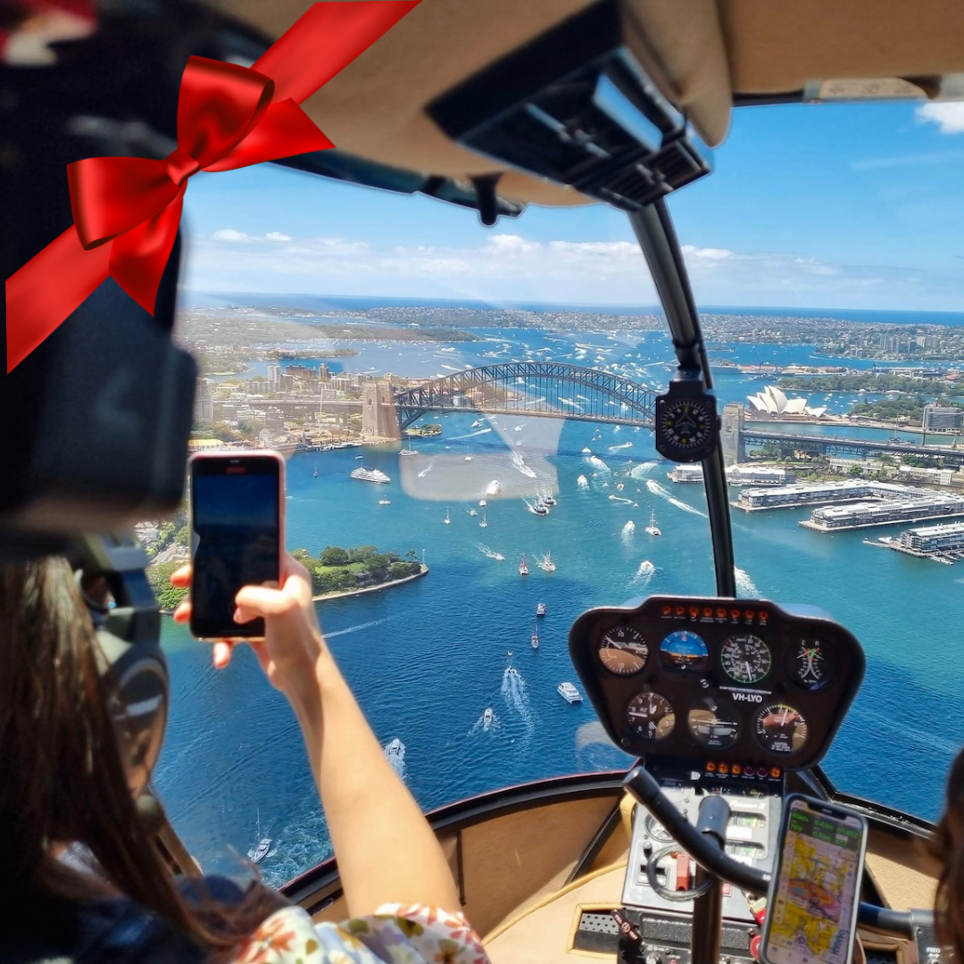 Gift Voucher - Sydney Harbour & Beaches Scenic Helicopter Ride