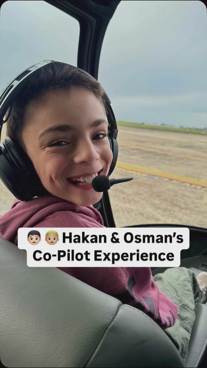 Kids Co-Pilot Helicopter Experience