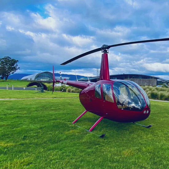 Video of Levantine Hill winery helicopter tour.