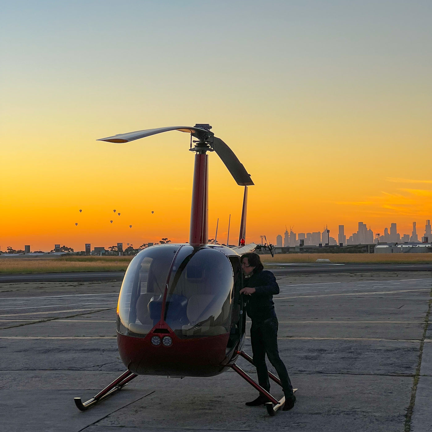 Melbourne Sunrise Flight by Helicopter - Gift Voucher