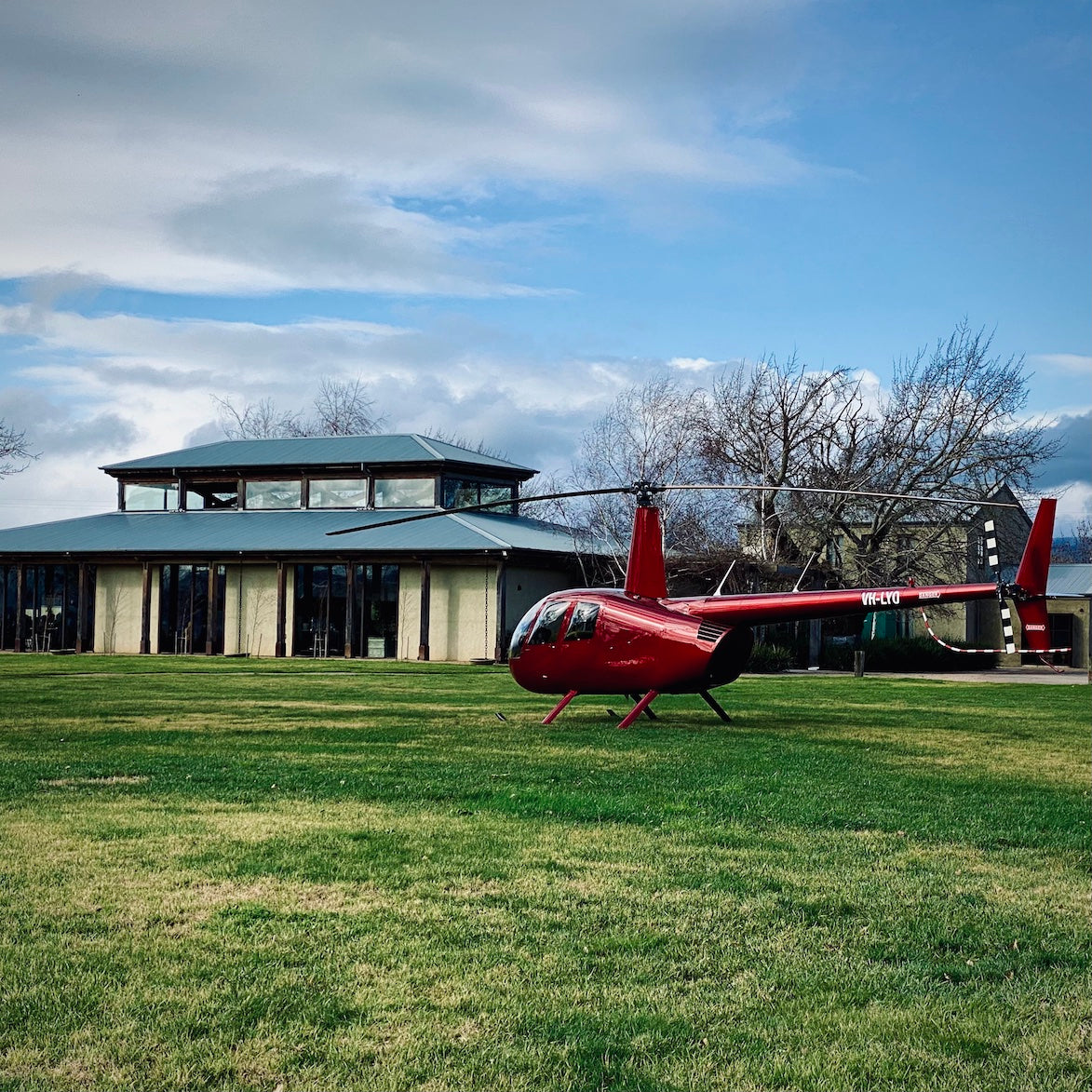 Meletos and Stones of the Yarra Valley Winery Tour by Helicopter from Melbourne with Rotor One