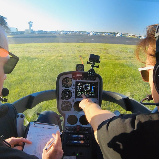 Learn to fly a helicopter - Helicopter flight lesson with Rotor One