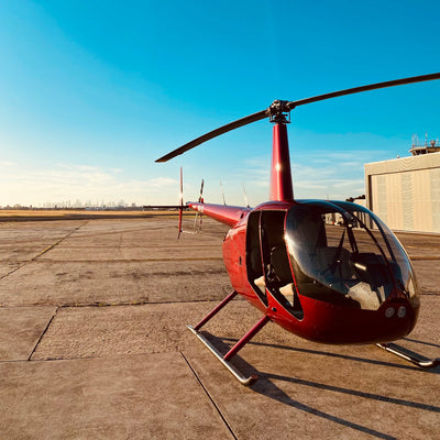 Rotor One helicopter at Essendon Fields Airport